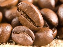 Roasted Coffe Beans Macro Texture-PH.OK-Photographic Print