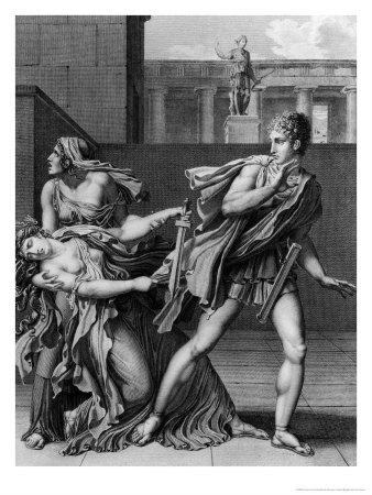 phedre racine phaedra oenone girodet trioson 1824 hippolytus act roucy 1639