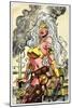 Phaedra Trading Card Art for Creator's Universe Set-Walter Simonson-Mounted Art Print