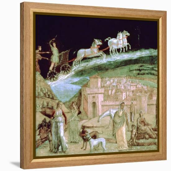 Phaeton in His Chariot, C1470-1536-null-Framed Premier Image Canvas