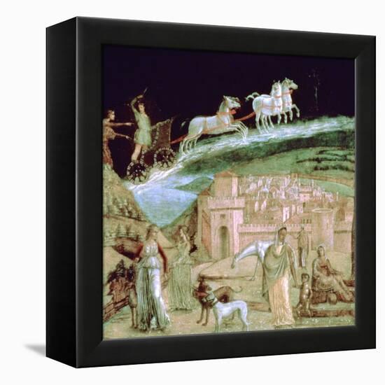 Phaeton in His Chariot, C1470-1536-null-Framed Premier Image Canvas