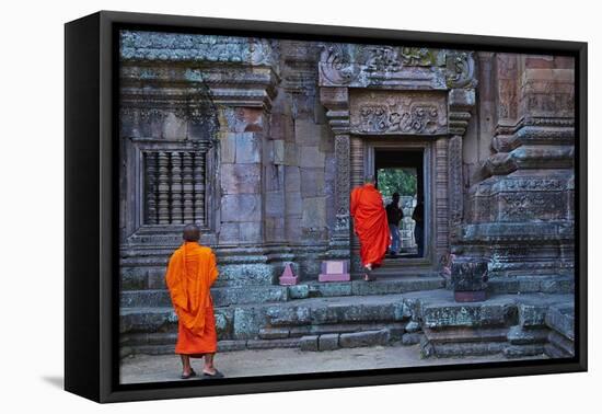 Phanom Rung Temple, Khmer Temple from the Angkor Period, Buriram Province, Thailand-null-Framed Premier Image Canvas