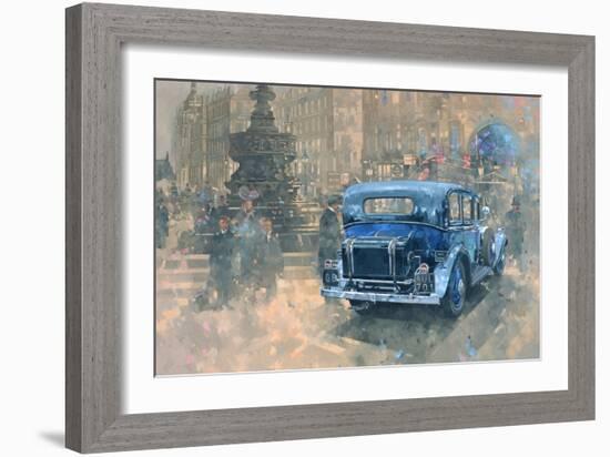 Phantom in Piccadilly (Detail)-Peter Miller-Framed Giclee Print