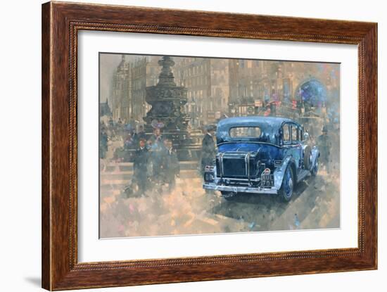 Phantom in Piccadilly (Detail)-Peter Miller-Framed Giclee Print