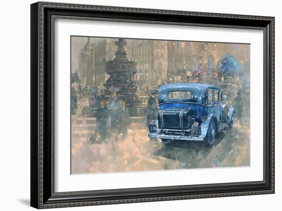 Phantom in Piccadilly (Detail)-Peter Miller-Framed Giclee Print