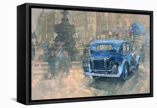 Phantom in Piccadilly (Detail)-Peter Miller-Framed Premier Image Canvas