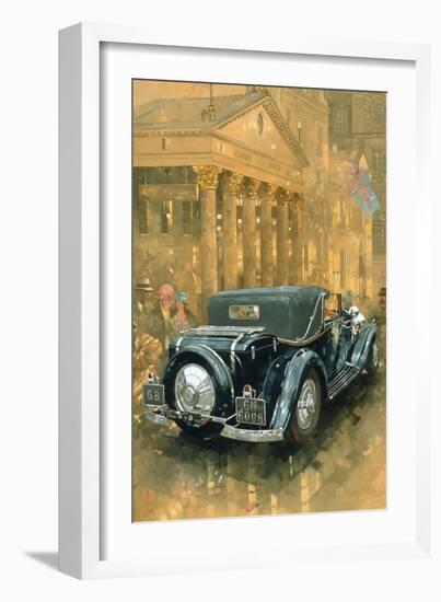 Phantom in the Haymarket-Peter Miller-Framed Giclee Print