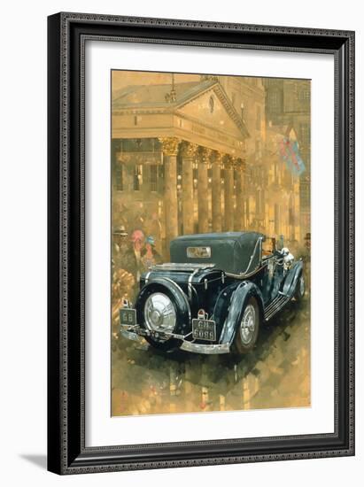 Phantom in the Haymarket-Peter Miller-Framed Giclee Print