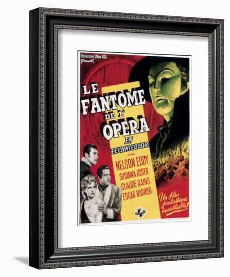 Phantom of the Opera, (aka Le Fantome De L'Opera), 1943-null-Framed Art Print