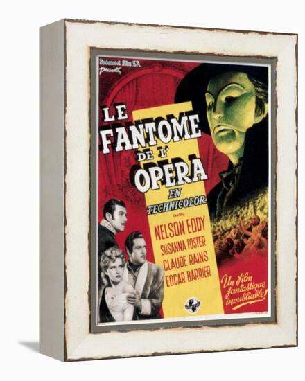 Phantom of the Opera, (aka Le Fantome De L'Opera), 1943-null-Framed Stretched Canvas