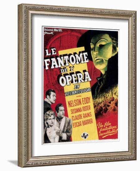 Phantom of the Opera, (aka Le Fantome De L'Opera), 1943-null-Framed Art Print