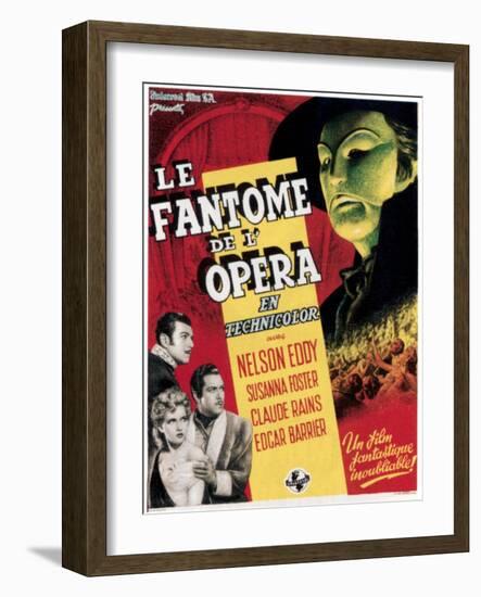 Phantom of the Opera, (aka Le Fantome De L'Opera), 1943-null-Framed Art Print