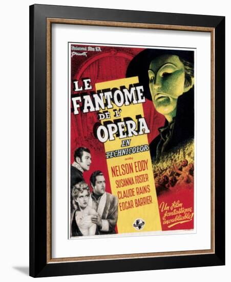 Phantom of the Opera, (aka Le Fantome De L'Opera), 1943-null-Framed Art Print