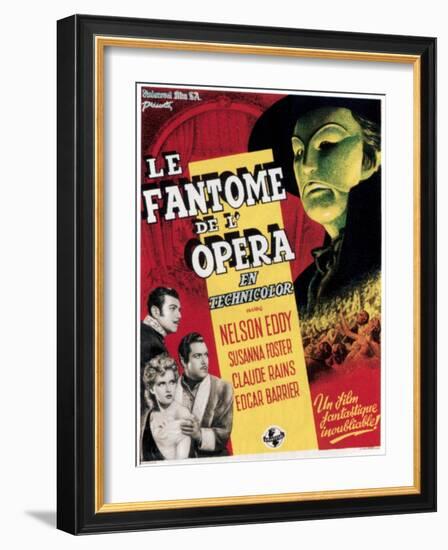 Phantom of the Opera, (aka Le Fantome De L'Opera), 1943-null-Framed Art Print