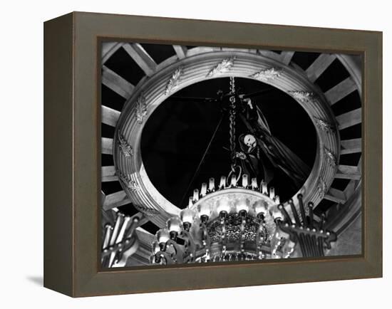 Phantom Of The Opera, Claude Rains, 1943, Chandelier-null-Framed Stretched Canvas