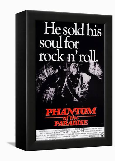 Phantom of the Paradise, William Finley (As the Phantom), 1974-null-Framed Stretched Canvas