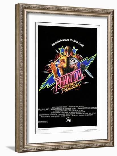 Phantom of the Paradise-null-Framed Art Print