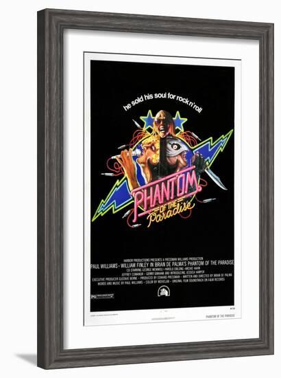 Phantom of the Paradise-null-Framed Art Print