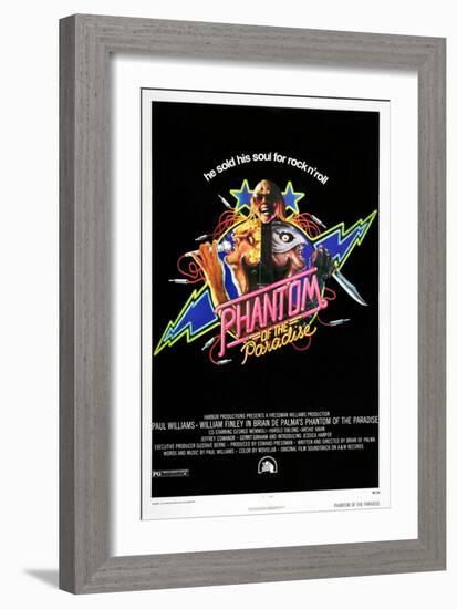 Phantom of the Paradise-null-Framed Art Print