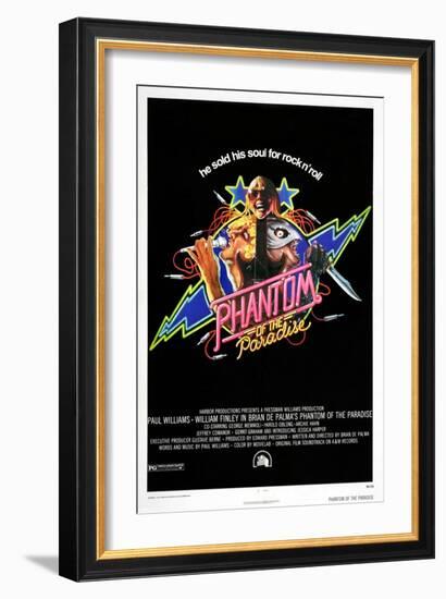 Phantom of the Paradise-null-Framed Art Print