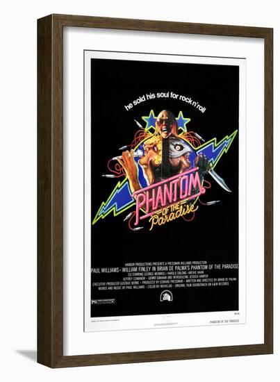 Phantom of the Paradise-null-Framed Premium Giclee Print