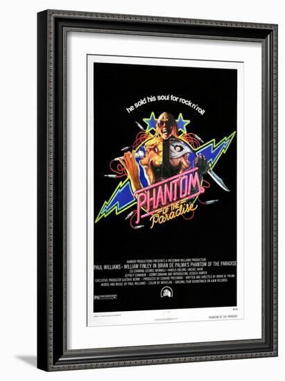 Phantom of the Paradise-null-Framed Premium Giclee Print