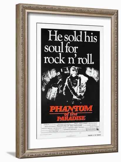 Phantom of the Paradise-null-Framed Art Print