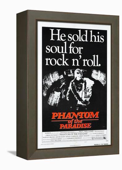 Phantom of the Paradise-null-Framed Stretched Canvas