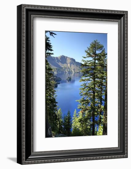 Phantom Ship Rock Formation-Steve Terrill-Framed Photographic Print