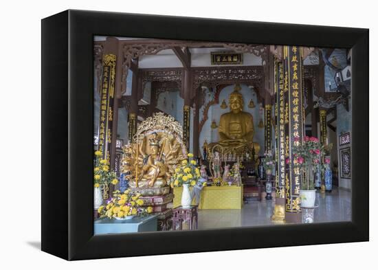 Phap Lam Pagoda, Danang, Vietnam, Indochina, Southeast Asia, Asia-Rolf Richardson-Framed Premier Image Canvas