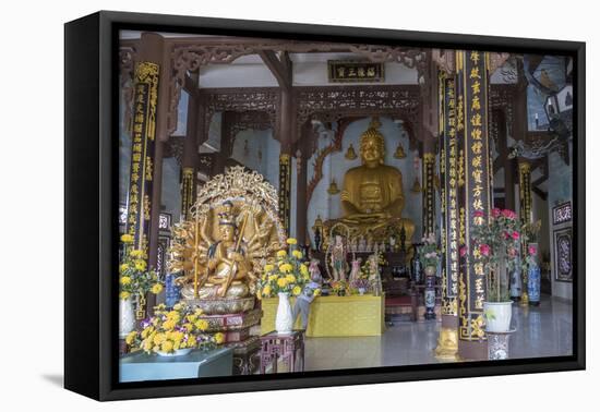 Phap Lam Pagoda, Danang, Vietnam, Indochina, Southeast Asia, Asia-Rolf Richardson-Framed Premier Image Canvas