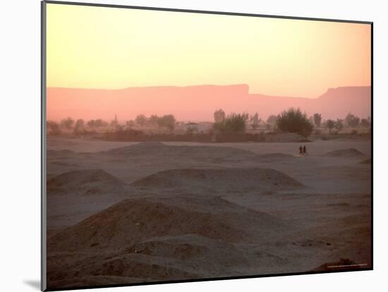 Pharaoh Akhenaten, Tel el Amarna, Amarna, Egypt-Kenneth Garrett-Mounted Photographic Print