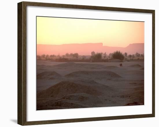 Pharaoh Akhenaten, Tel el Amarna, Amarna, Egypt-Kenneth Garrett-Framed Photographic Print