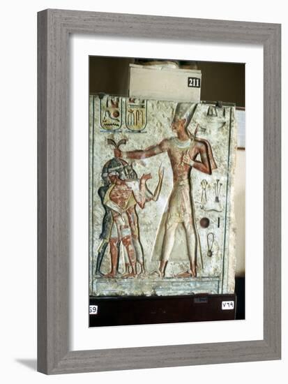 Pharaoh Rameses II, Ancient Egyptian, 19th dynasty, 13th century BC. Artist: Unknown-Unknown-Framed Giclee Print