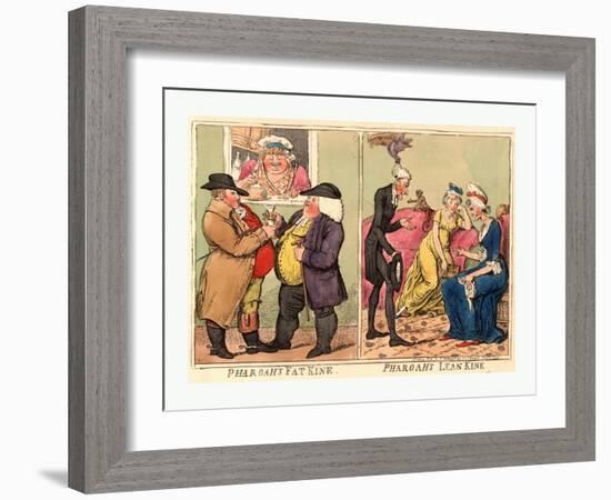 Pharaoh's Fat Kine-null-Framed Giclee Print