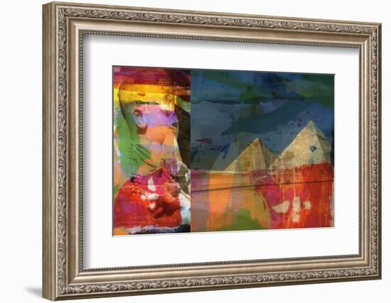 Pharaohs and Pyramids II-Sisa Jasper-Framed Photographic Print