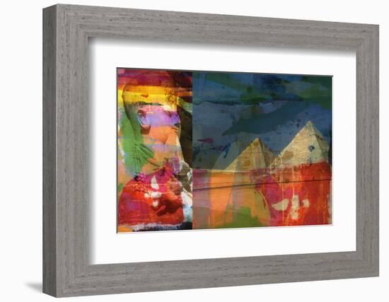 Pharaohs and Pyramids II-Sisa Jasper-Framed Photographic Print