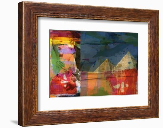 Pharaohs and Pyramids II-Sisa Jasper-Framed Photographic Print