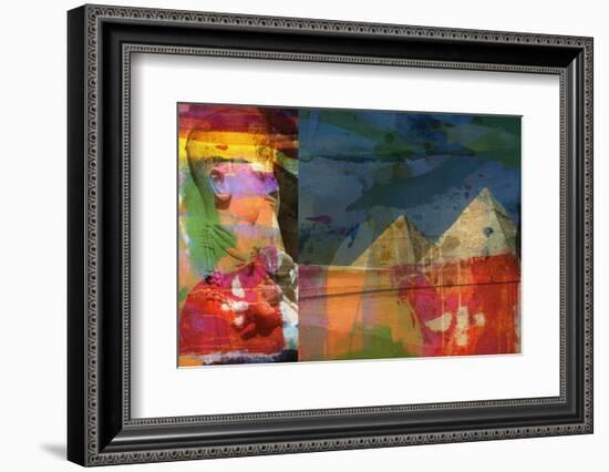 Pharaohs and Pyramids II-Sisa Jasper-Framed Photographic Print