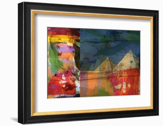 Pharaohs and Pyramids II-Sisa Jasper-Framed Photographic Print