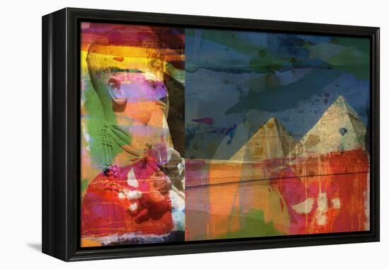 Pharaohs and Pyramids II-Sisa Jasper-Framed Premier Image Canvas