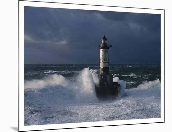 Phare d'Ar-Men, Bretagne-Jean Guichard-Mounted Art Print