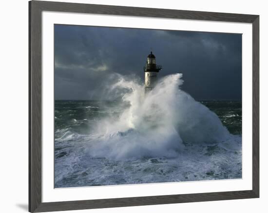 Phare d'Ar-Men I-Jean Guichard-Framed Art Print