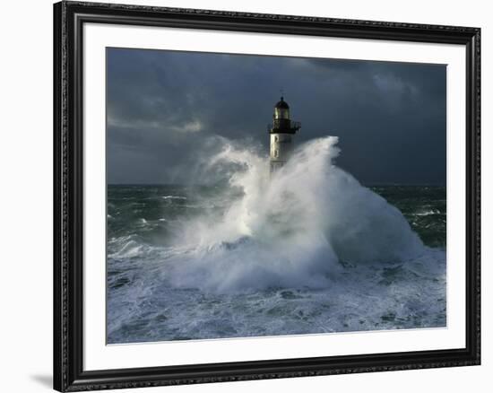 Phare d'Ar-Men I-Jean Guichard-Framed Art Print