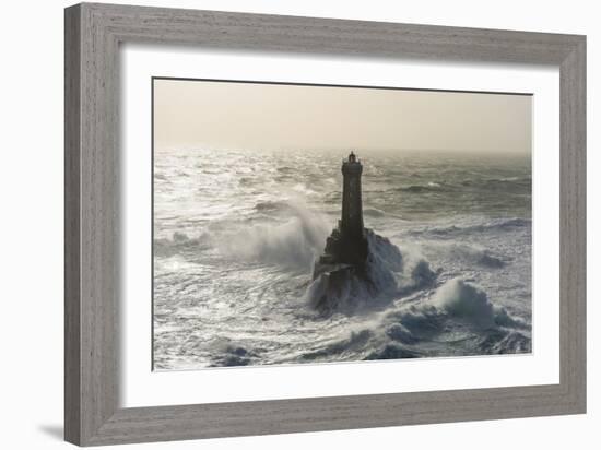 Phare De La Vieille Dans La Tempête-Mathieu Rivrin-Framed Photographic Print