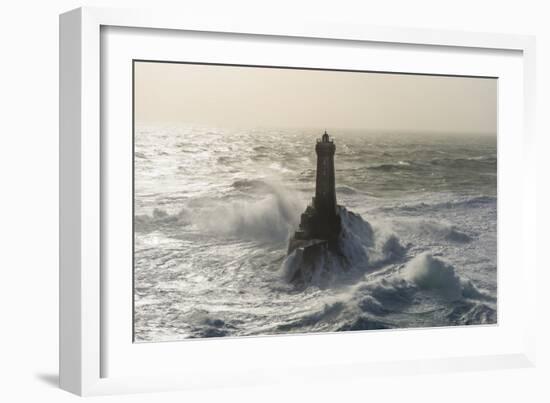 Phare De La Vieille Dans La Tempête-Mathieu Rivrin-Framed Photographic Print