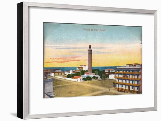 'Phare de Port-Said', c1900-Unknown-Framed Giclee Print