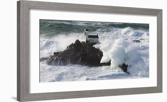 Phare de Tavennec-Jean Guichard-Framed Art Print