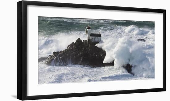 Phare de Tavennec-Jean Guichard-Framed Art Print