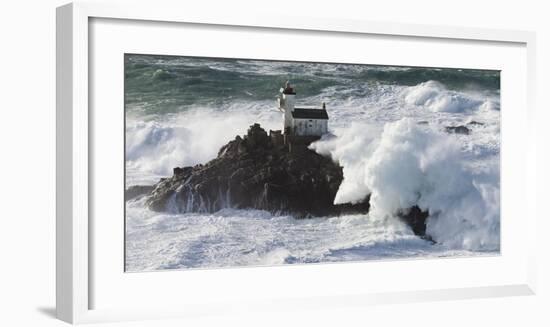 Phare de Tavennec-Jean Guichard-Framed Art Print